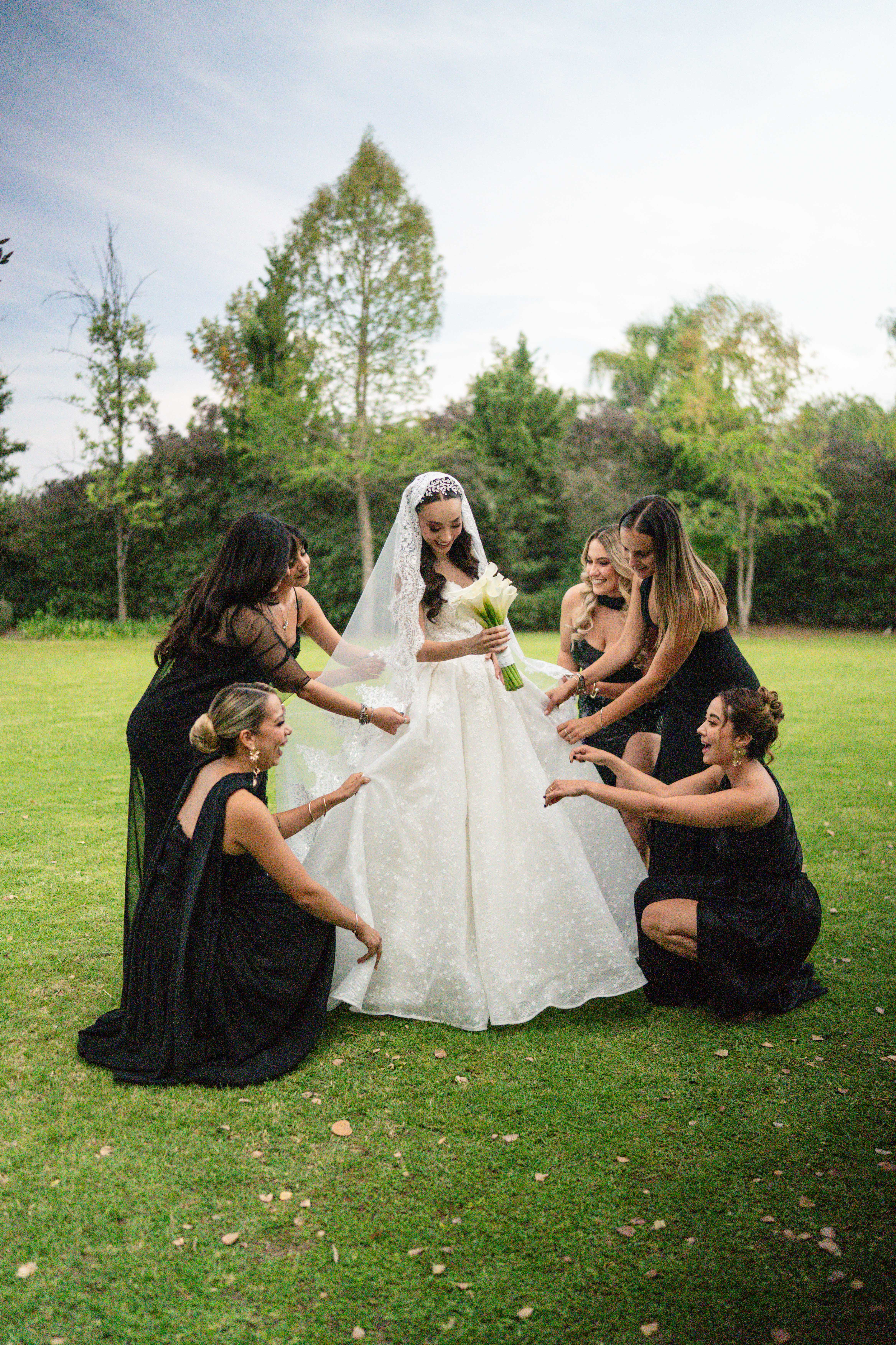 Pareja de novios — boda en hacienda Guadalajara